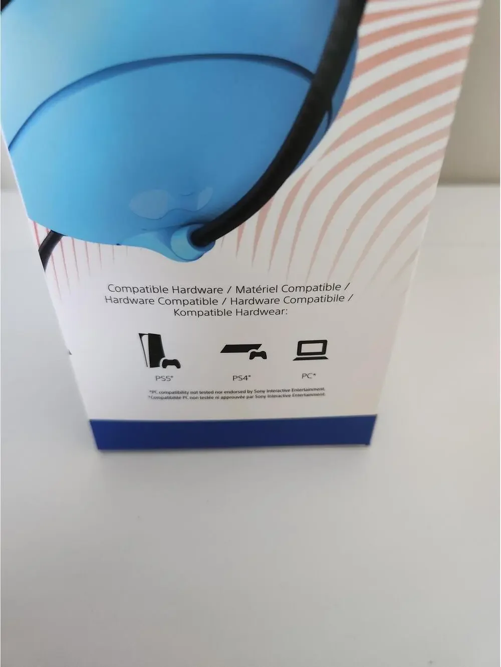 PDP PlayStation Airlite Wired Stereo Gaming Headset – Blue | PS5/PS4 Compatible